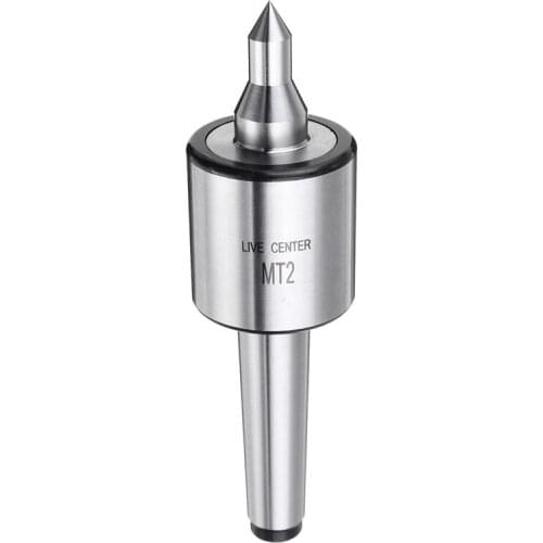 MT2 0.001 5000rpm Max Steel Lathe Live Center Taper Tool Triple Bearing CNC Live Revolving Milling Center Taper Machine