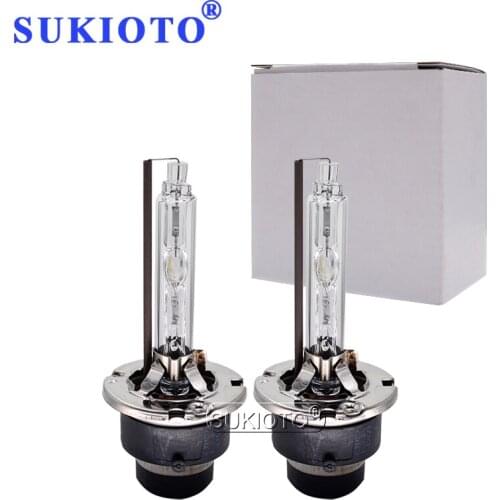 SUKIOTO 10Pairs Fast Bright 35W D2S 6000K HID Xenon Lights D2C Car Headlight Bulb 4300K 8000K D4S Xenon Lamp For Toyota Lexus