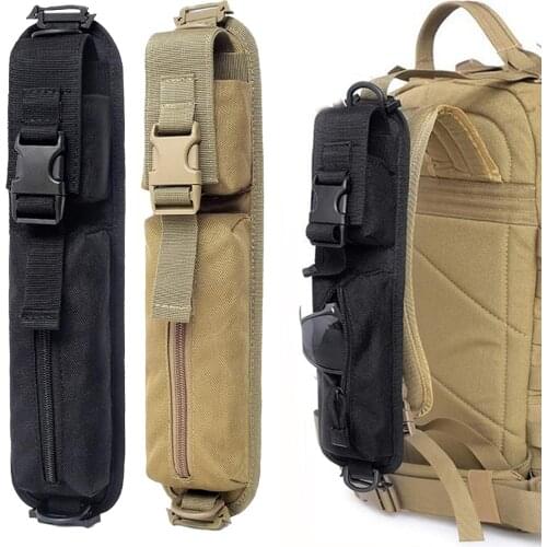 Tactical Molle Pouch Backpack Shoulder Strap Bag Military Accessory Pack Key Flashlight Pouch Outdoor EDC Kits Tools Bag