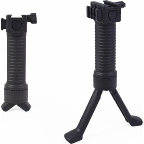 Outdoor Sports CS game Tactical Equipment Bipod for M4 Gel Ball Toy Gun accessories 20mm Bracket Tripod Refitting Parts Blaster