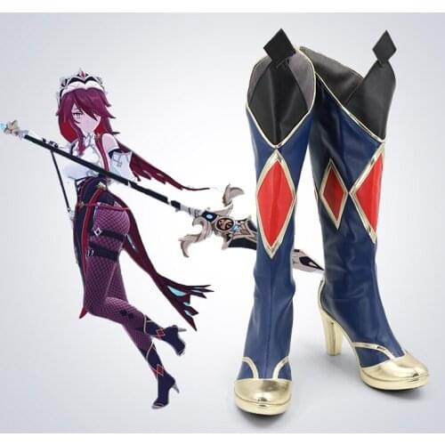 Unisex Anime Cos Rosaria Cosplay Costumes Boots Shoes Halloween Christmas Party Custom Made