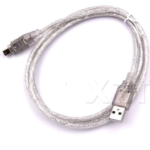 High Quality 1pcs USB 2.0 to IEEE 1394 Firewire 4 Pin 4 feet Extension Cable for Digital Camera or camcorder