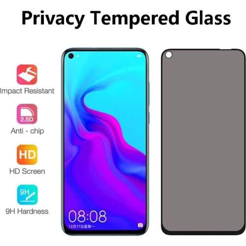 2Pcs Anti Peeping Screen Protector For Honor 20s/20se/20pro/20i Full Cover Privacy Tempered Glass For Honor 20
