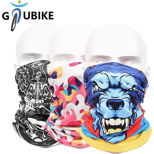 GTUBIKE Winter Warm Bandana Men Women Head Face Neck Sun Shade Collar Gaiter Tube Bandana Scarf Sports Headwear Scarf