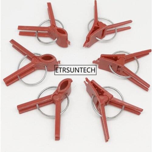 100Set Plant Support Durable Plastic Grafting Clips Garden Vegetable Flower Tomato Vine Bushes Plants Grafting Tool