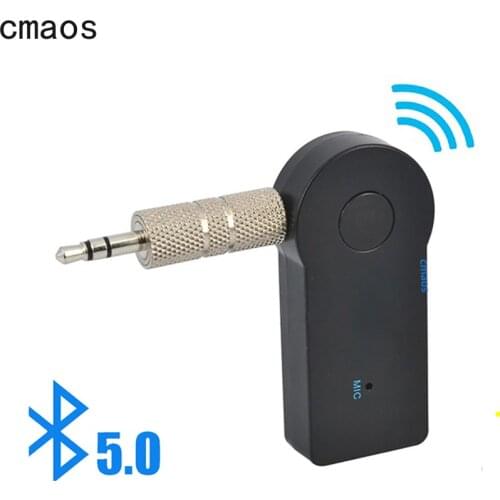 2 in 1 Wireless Bluetooth 5.0 Receiver Transmitter Adapter 3.5mm Jack For Car Music Audio Aux A2dp Headphone Reciever Handsfree