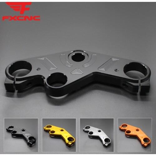 CNC Aluminum Motorcycle Front Fork Lowering Triple Tree Upper Top Clamp Mount For Yamaha YZF R25 R3 2014 - 2016 2014 2015 2016