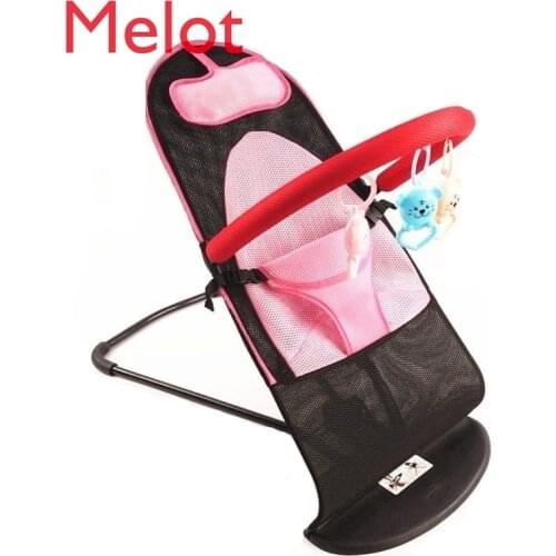 Babys Rocking Chair Baby Caring Fantstic Product Baby Cradle Chair Recliner Foldable Adjustable Rocking Chair Four Seasons