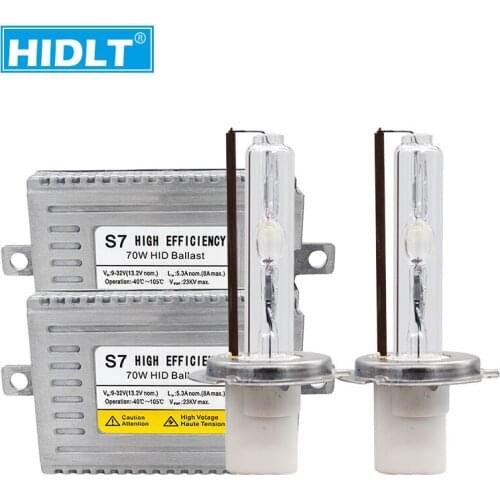 HIDLT High Power 24V 70W HID Headlight Kit DLT Ballast Ignition Block Auto Truck Light H1 H3 H7 H11 HB3 D2H 4300K 6000K 8000K