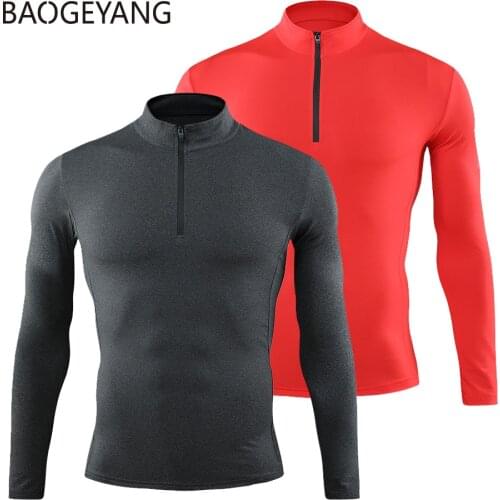 Compression t shirt sport workout shirt running t shirt short jogging mens fitness shirt rashgard gym athletic tops clothing