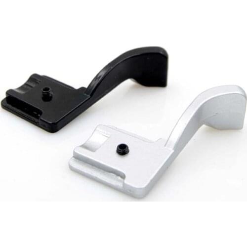 Metal Black Camera Hot Shoe Adapter Thumb Grip for Fujifilm X100 X100S X100T X70 X-E1 X-E2 GX7 GM1 GF5 PEN-F E-PL7 E-M10 II
