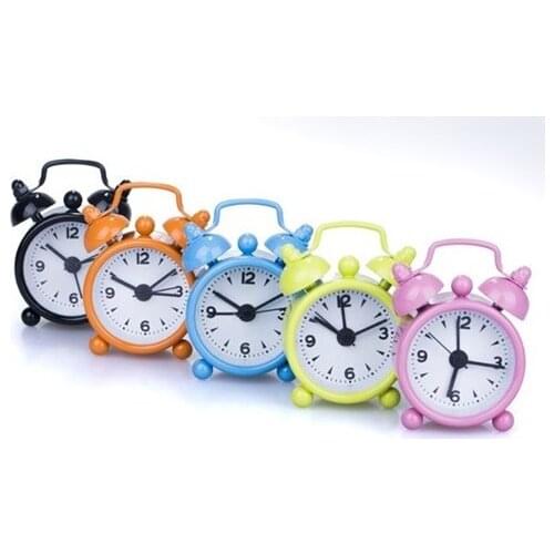 BuldumBuldum Mini Alarm clock-Pink desk clock relogio de mesa настольные часы reloj de escritorio