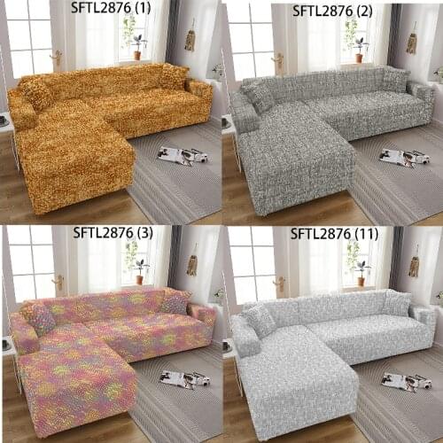 New Geometric stripe printing sofa covers for living room Sofa chaise cover lounge corner sofa cover Covers for sofas sofa cover