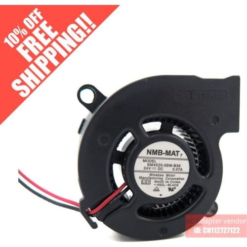 NEW NMB 4520 24V 0.07A BM4520-05W-B30 turbo projector cooling fan