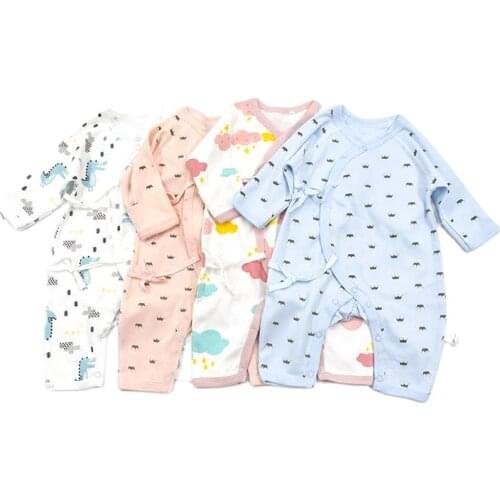 Newborn Baby Clothes Spring Autumn Cotton Long Sleeve Unisex Toddler Costume Infantil Boys Romper Girl Jumpsuit One piece New