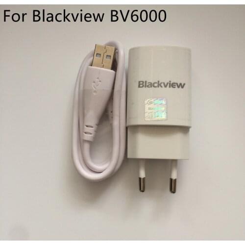 Blackview BV6000 Original New High Quality Travel Charger + USB Cable USB Line For For Blackview BV5000 BV6000S Free Shipping