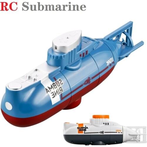 Mini RC Submarine Remote Control Boat Waterproof Diving Toy Simulation Model Gift for Kids Boys Girls Gift military education
