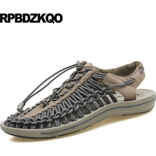 Sneakers fisherman strap closed toe roman big size 46 shoes plus sport fashion outdoor native men gladiator sandals summer 47