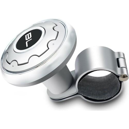 Universal Car Steering Wheel Booster Ball Control Handle Easy To Install Metal Auto Auxiliary Booster Spinner Rotation Anti-Slip