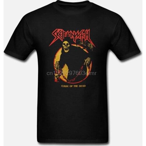 Funny Men t shirt Women novelty tshirt Skeletonwitch Curse Of The Dead T-Shirt