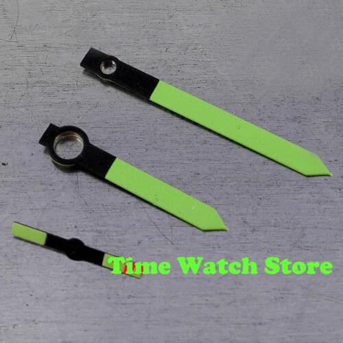 Parnis Green watch hand fit for 6497 6498 ST36 serial hand winding movement H24