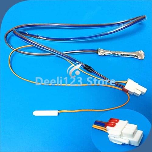 1PCS for original frost free refrigerator parts defrosting temperature sensor probe GR-B2074FNA evaporator