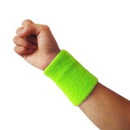 1Pcs Sports Wrist Sweatband Tennis Sport Wristband Volleyball Gym Wrist Brace Support Sweat Band Towel Bracelet Protector