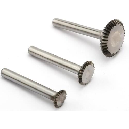 Noreturn 1pcs Rotary file Carbide Rotary File Single Groove Grinding Tool Tungsten Steel Y - shaped 120° disc Grinding Head