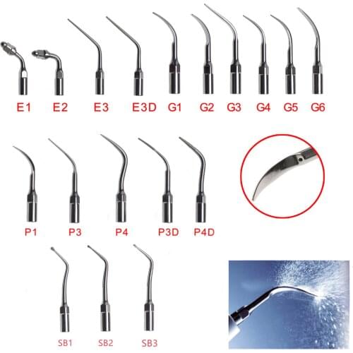 12Types SKYSEA 20PCS Dental Ultrasonic Scaler Endo Tips Fit For EMS Handpiece