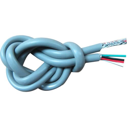 2 3 4 5 6 8 14-core flexible shielded signal line encoder line servo drag chain line super soft wear-resistant silicon wire