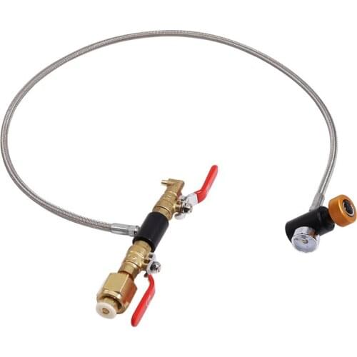 CO2 Cylinder Refill Adapter Bottle Connector CO2 Tank Soda Maker Accessories With Hose For Filling Soda Tank