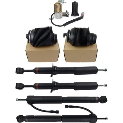 AP01 Front Rear Air Shock struts ADS Bags Compressor For Lexus GX470 Toyota Land Cruiser Prado 120 J12 2002-2009 4808035011