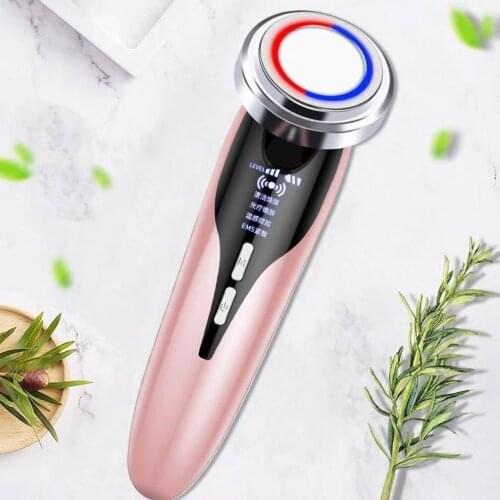 Hot Compress Introduction Device Ion Skin Rejuvenation Equipment Facial Massage Beauty Instrument Pore Cleaner