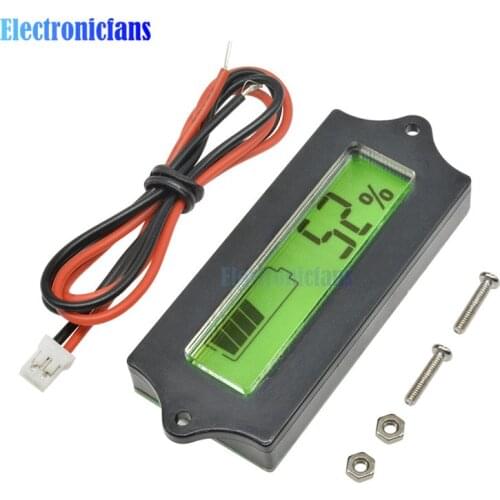 New Battery Capacity 24V Tester Indicator For Lead-acid Lithium LiPo LCD Module
