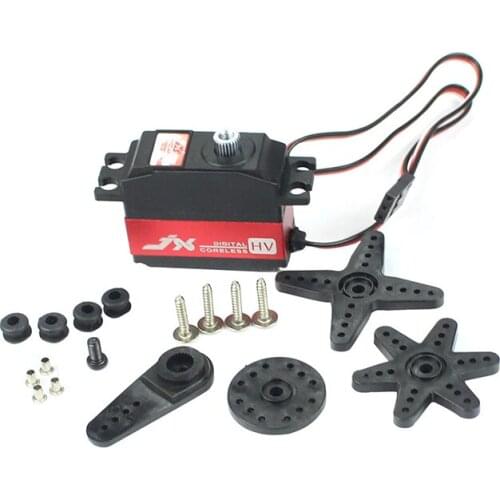 JX PDI-HV2546MG 25g Metal Gear Digital High Voltage Tail Servo for RC 450 500 Helicopter Fixed-Wing Airplane Parts
