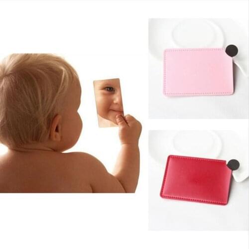 Customize logo Unbreakable maquillaje portable shatter-proof stainless steel Cosmetic mirror makeup mirror birthday gift