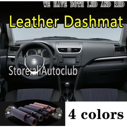 For Suzuki Swift Sport G3 AZG 2011-2016 Accessories Leather Dashmat Car Styling Covers Dash Mat Dashboard Cover Carpet