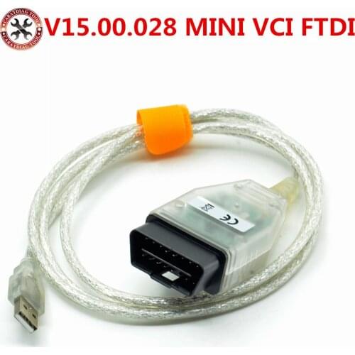 Hot Selling MINI VCI For T-OYOTA TIS Techstream Newest V15.00.028 Single Cable Specially for Toyota TIS Diagnostic Tool
