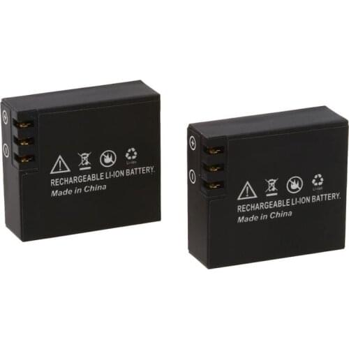 2x900mAh updated Li-ion battery for SJCAM SJ4000 SJ6000 SJ5000 wifi SJ5000