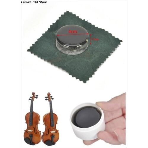 1PC New Violin Rosin Natural Rosin Colophony Strings Bows Rosin Less Dust Rosin for Violin Viola Cello Bows Black All Natural