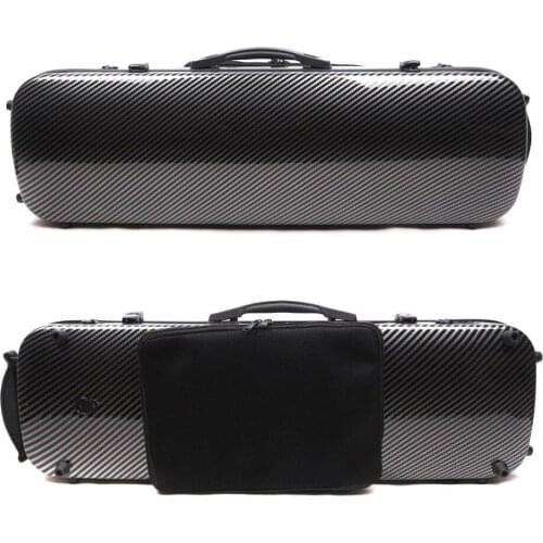 New 4/4 violin case carbon fiber composite Oblong Case hard Case Light Strong