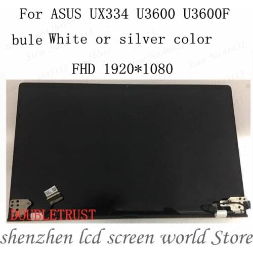 Original replacement For Asus ZenBook UX334 UX334F Full Assembly 13.3Inch LCD Panel Touch Screen display replacement Upper part