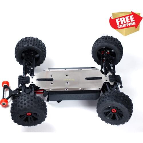 RC radio control car metal chassis armor guard plate for ARRMA 8s 1/5 KRATON RC-OUTCAST option upgrade parts