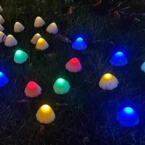 Solar Garden Decorative Lamp LED String Light Waterproof Mushroom Lights Garland Patio Decor Outdoor Solar Lights Festival Light