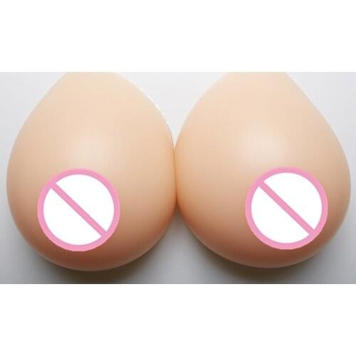 Breast Forms Silicone For Crossdresser 1400g/pair Realistic Breast Left Right Artificial Breast Fake Boobs