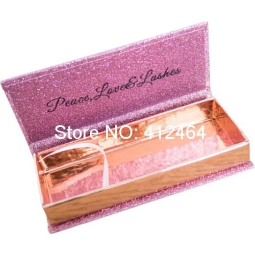 Create your own brand eyelashes box custom mink lashes packaging box and custom package ---PX2011