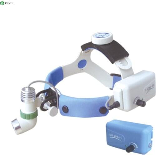 Headlight KD-202A-7 rechargeable medical led light dentist head flashlight brightness adjustable height