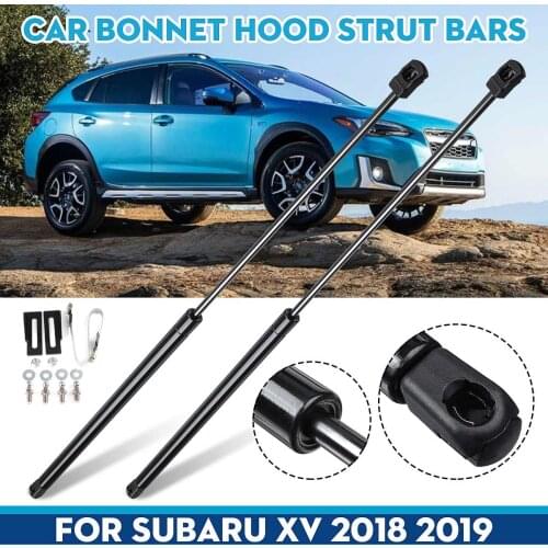 1Set Car Front Engine Cover Bonnet Hood Shock Lift Strut Struts Bar Support Rod Arm Gas Spring Bracket For Subaru XV 2018 2019