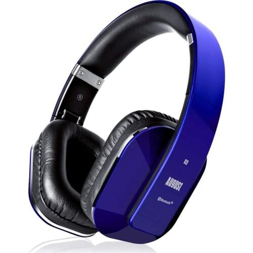 August EP650 Bluetooth Wireless Headphones with aptX / NFC / 3.5mm Audio In Bluetooth 4.2 Stereo Music Headset for TV ,Computer