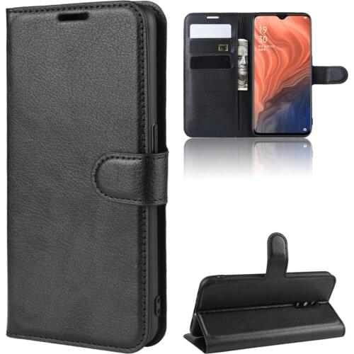 Phone Case For OPPO Reno Z Flip PU Leather Back Cover Silicone Case For OPPO Reno Z Wallet Smartphone Bags Coque Fundas Case